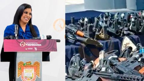 Alcaldesa anuncia destrucción de armas en Tijuana