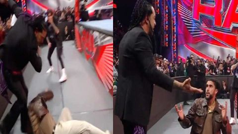 Bad Bunny es golpeado fuertemente por luchadores de la WWE
