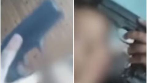 Niño de 11 años golpea a su maestra de un culatazo y se graba en pleno salón