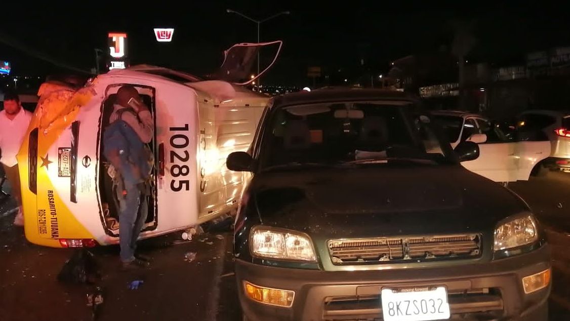 Trágico accidente cobra la vida de una persona en Rosarito