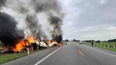 Mueren 13 personas tras fuerte accidente en carretera de Tamaulipas