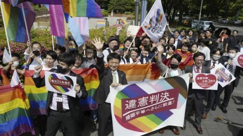 En Japón declaran inconstitucional prohibir el matrimonio LGBTQ+