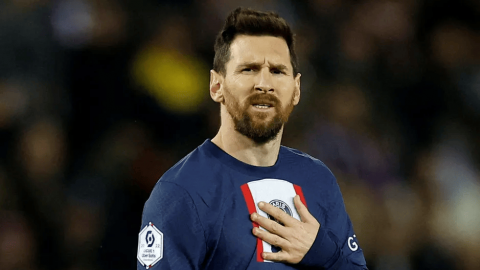 Lionel Messi sale del París Saint-Germain; así se despidió el club