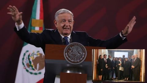 Me comprometí a que no voy a 'inclinar la balanza', dice AMLO tras cena