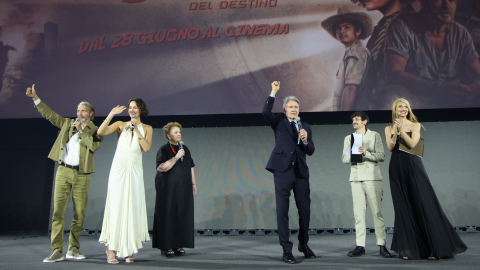 Proyectan "Indiana Jones y el Dial del Destino" en el Festival de Taormina