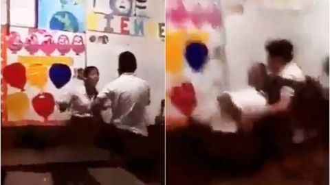Condenan agresión escolar captada en video en León, Guanajuato