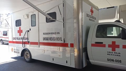 Cruz Roja Mexicana presenta clínicas móviles para migrantes