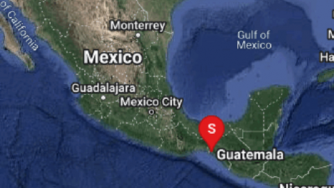 Sismo de magnitud 5.8 sacude Chiapas durante la madrugada