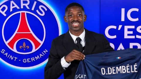 París Saint-Germain hace oficial el fichaje de Ousmane Dembélé
