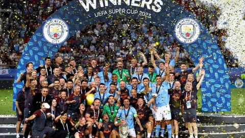 Manchester City es campeón de la Supercopa de Europa