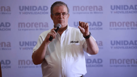Ebrard afirma que no se irá de Morena y concluirá con proceso interno