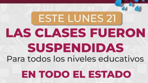 Suspenden clases en todos los niveles educativos de Baja California