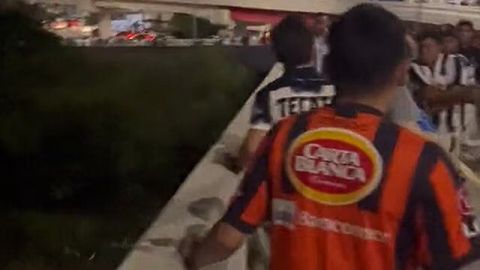 Violencia desbordada tras partido entre Rayados de Monterrey y Cruz Azul