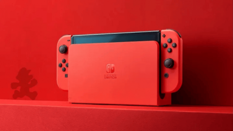 Nintendo presenta nueva versión del OLED: Mario Red
