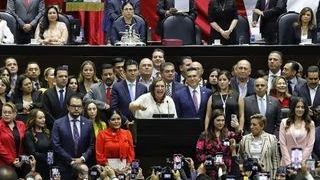 Morena denuncia a Xòchitl Gálvez por discurso en sesión del Congeso