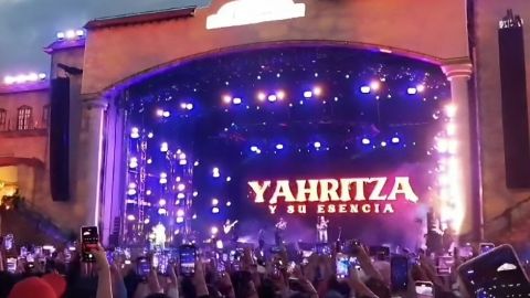 Yahritza y Su Esencia omiten disculpas durante concierto en Festival Arre