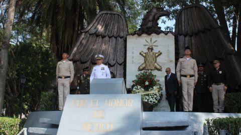 Con Ceremonia Cívica conmemoran a los Niños Héroes en Tijuana