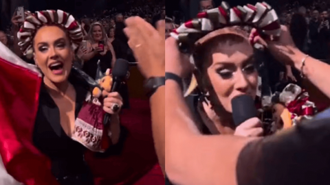 Adele celebra a México 'caracterizada' como la muñeca Lele