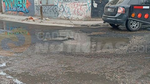 Denuncian tremenda fuga de aguas negras en Tijuana