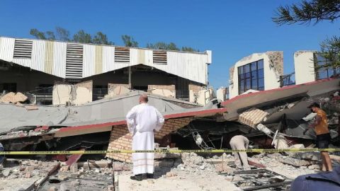 Aumenta a 12 número de fallecidos tras derrumbe de iglesia en Ciudad Madero