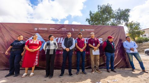 Refuerza Ayuntamiento de Tijuana programa 'Kilómetros de Luz' en colonias