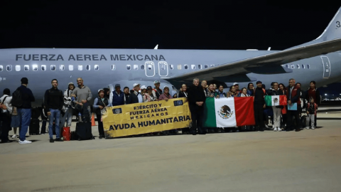 Concluye repatriación de mexicanos en Israel; 721 connacionales son rescatados