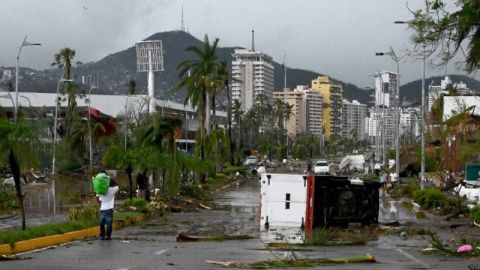Declaran estado de Emergencia para Guerrero por el paso del huracán 'Otis'