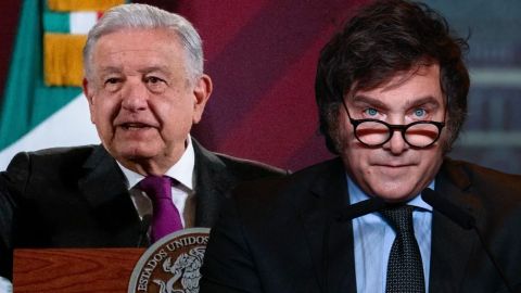 AMLO critica triunfo de Milei en Argentina