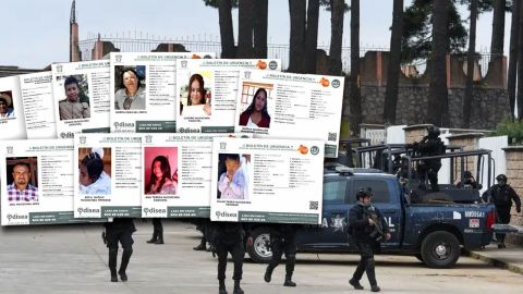 Emiten fichas de búsqueda por desaparecidos tras enfrentamiento en Texcaltitlán