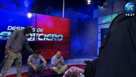 Periodistas de TC Televisión relatan ataque armado y toma de rehenes en Ecuador