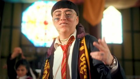 Dani Flow estrena canción vestido de Harry Potter tras polémica antifeminista