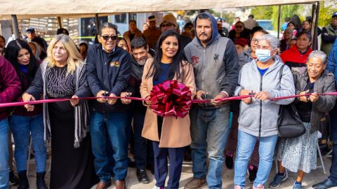 Realiza alcaldesa de Tijuana inauguración tripartita en calles de La Presa