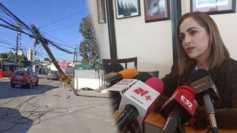 Urge atender problemática de postes en mal estado en Tijuana