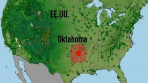 Sismo de magnitud preliminar 5,1 sacude el este de Oklahoma City