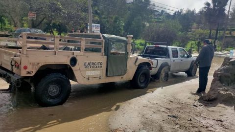 Fuerzas armadas aplican Plan DN-III-E y Plan GN-A por lluvias en Tijuana