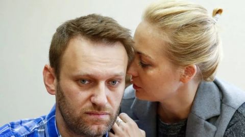 'Putin mató a mi marido', dice viuda del opositor ruso Alexéi Navalni