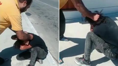 Sorprenden a presunto ladrón tras robo y le dan golpiza en Champotón, Campeche
