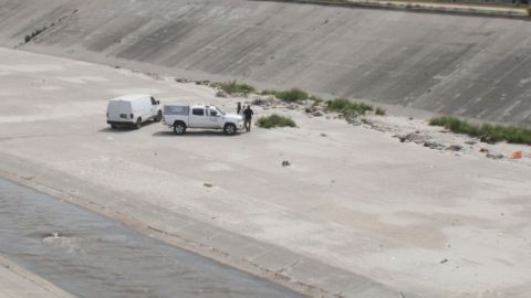 Dejan restos humanos en canalización del Río Tijuana