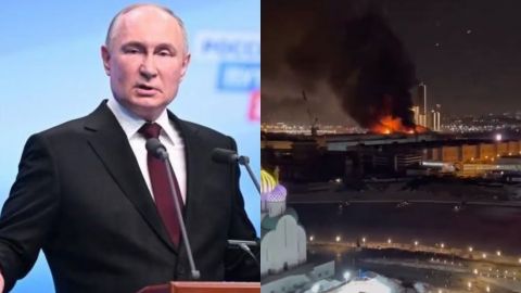 Putin clama venganza por el atentado de Moscú