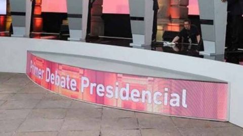 Sorteo del INE define orden de participación en el primer debate presidencial