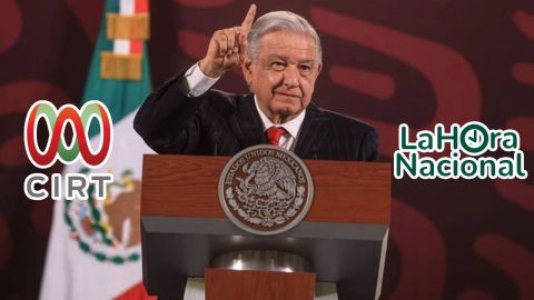 López Obrador critica a la CIRT por 'censurar' La Hora Nacional