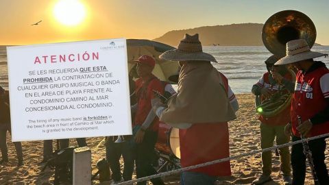 POLÉMICA: Hoteleros buscan prohibir música de banda en playas de Mazatlán