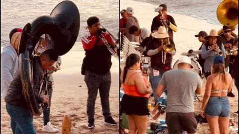 Autorizan a bandas y grupos musicales tocar en playas de Mazatlán