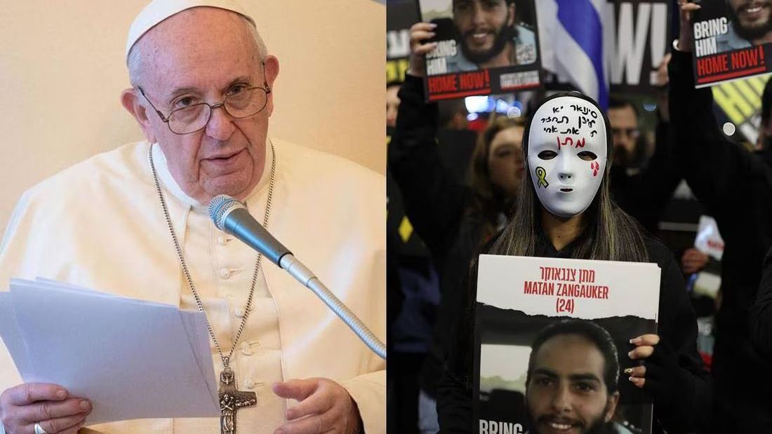 Guerra En Gaza Papa Francisco Se Reúne Con Familias De Rehenes Israelíes 1918