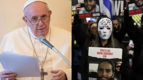 Guerra en Gaza: Papa Francisco se reúne con familias de rehenes israelíes