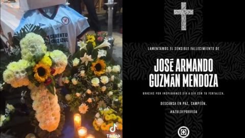 La emotiva despedida de José Armando, el joven aficionado de Cruz Azul
