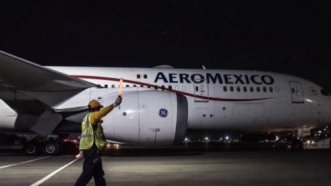 Vuelo de Aeroméxico que cubría ruta Tijuana al AICM aterriza de emergencia