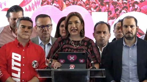 Xóchitl Gálvez anuncia impugnaciones, tras reconocer derrota