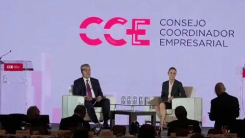 Sheinbaum defiende reforma al Poder Judicial ante empresarios de CCE y Coparmex