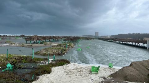 Tormenta tropical 'Alberto' impacta en inmediaciones de Ciudad Madero